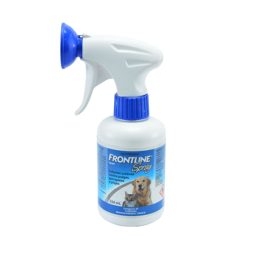 base empresario Conexión FRONTLINE ® Spray. Antiparasitario Perros y Gatos. 250 ml.